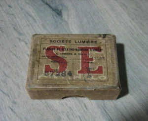 Ancienne Boite Société Lumière Plaques gélatino bromure d'argent - Foto 1 di 5
