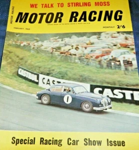 STIRLING MOSS VERY RARE POST CRASH INTERVIEW 1963 EQUIPE ENDEAVOUR JAGUAR - Picture 1 of 2