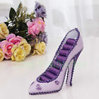 5"tall lilac High Heel Shoe Jewelry Ring Holder Storage Display Organizers Stand
