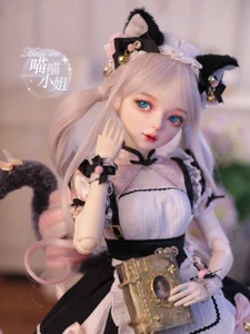 Bambole Bjd Nemme Bambola Miglior Regalo per Bambini Giocattolo di Bellezza Con Vestiti Cambiare Occhi - Foto 1 di 17