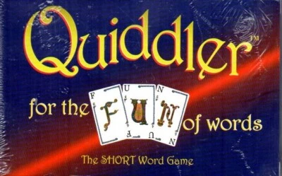 Quiddler For The Fun Of Words The Short Word Card Game New Sealed - Image 1 of 2