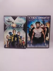 X-MEN: FIRST CLASS & X-MEN ORIGINS: WOLVERINE 2-DVD Bundle NO Slipcovers USED - Picture 1 of 3