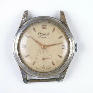 OGIVAL movimento A 120 Orologio Vintage Uomo / Da riparare - For repair - Picture 1 of 11