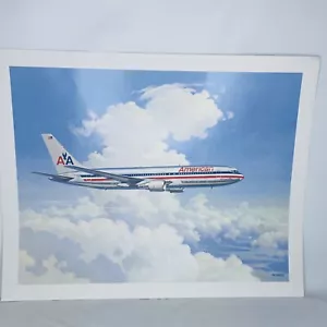 "American Airlines Boeing 767 Luxus Liner Poster von Bob Cunningham 16x20" - Bild 1 von 5