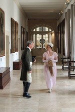 Made To Order Puff Sleeved Regency Style Cotton Gown