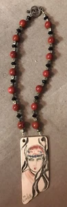 Collar de cuentas vintage hecho a mano - Imagen 1 de 5