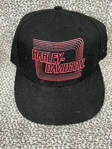 Gorra Harley Davidson Motocicleta SnapBack Hd Amf Negra y Roja New Era - Imagen 1 de 6