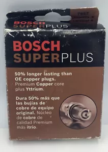 BOSCH 7957 Spark Plugs Super Plus Premium Copper Core Plus Yttrium - 4 Pack - Foto 1 di 5