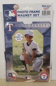 Texas Rangers MLB  Baseball 4 x 6 portrait photo frame magnet set By Wincraft - Picture 1 of 4