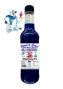 BLUEBERRY Flavoured, Coast to Coast Gold Medal Syrups 500ml Milkshake/Sundae - Picture 1 of 1