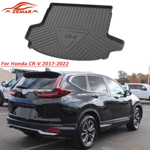 Alfombrilla de maletero trasero bandeja de carga revestimiento de maletero TPO alfombrilla de piso para Honda CR-V FHEV 2017-2022 - Imagen 1 de 6