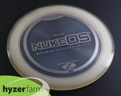 Discraft BRAND NEW FIRST RUN Z NUKE OS 170.8g OOP & RARE!! Hyzer Farm N27 - Image 1 of 2