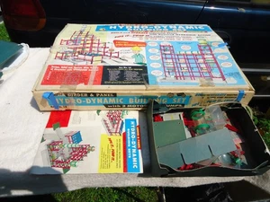 Vintage 1961 Kenner’s Girder & Panel Hydro Dynamic Building Set No. 12 Box Book - Picture 1 of 11