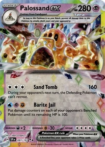 Palossand ex (091/191) Double Rare SV08: Surging Sparks NM Pokemon TCG - Picture 1 of 2