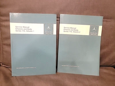 1984 Mercedes Benz Service Manual Chassis & Body Series 116 Volumes 1 & 2 - Image 1 of 4