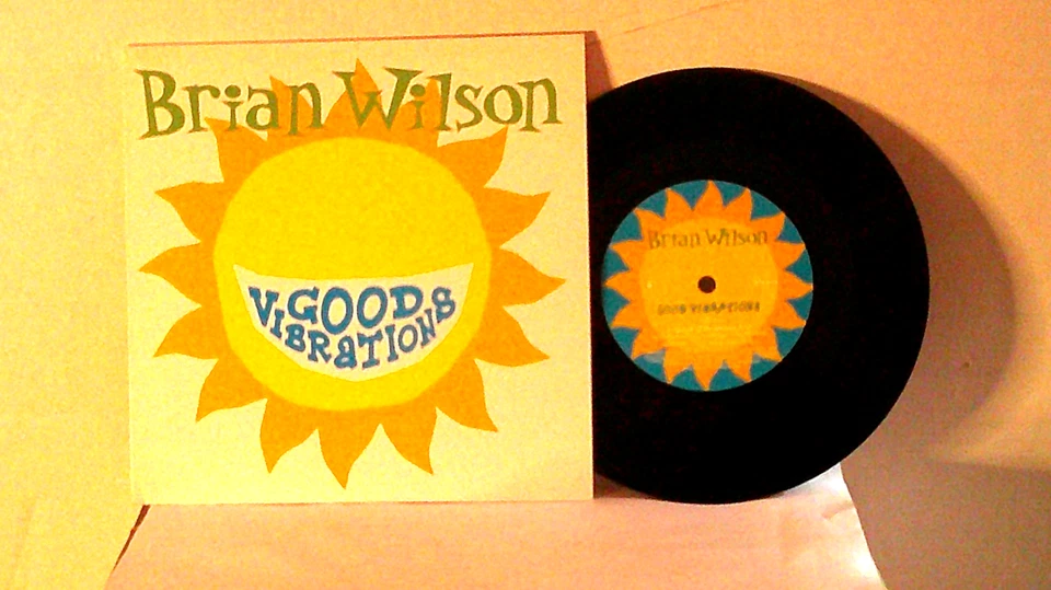 Brian Wilson,Nonesuch,"Good Vibrations"UK,7" EP with P/C,2004 classic pop rock,M - Image 1 of 2