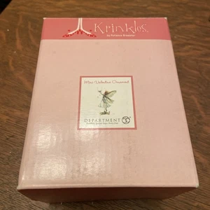 Dept 56 Krinkles Fairy Mini Ornamento San Valentino - Patience Brewster Natale - Foto 1 di 2