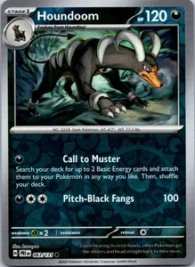 Houndoom Common SV: Prismatic Evolutions 063/131 NM - Picture 1 of 2