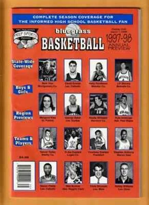 Baloncesto Kentucky Bluegrass 1997-98 J.P. Blevins George Baker Harrison County - Imagen 1 de 2