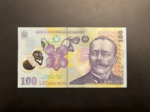 100 Lei 2018(2022), Romania Polymer note, UNC - Picture 1 of 2