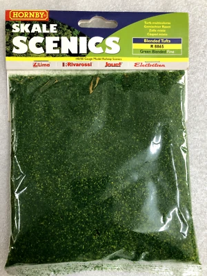 HORNBY SKALE SCENICS R8865 MECHONES MEZCLADOS VERDE MEZCLADO DISPERSIÓN FINA Foto 1 de 2