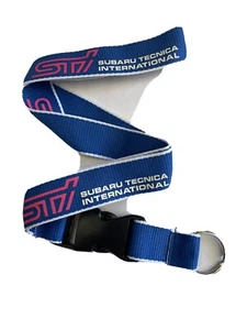 SUBARU WRX STI Lanyard Keychain Holder SUBARU WRX Credential OE UKDM Lanyards - Picture 1 of 2