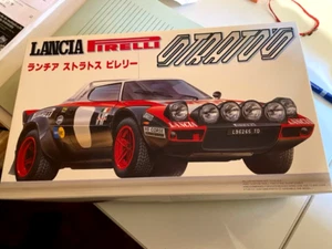 FUJIMI LANCIA STRATOS PIRELLI 1/20 Model Kit - Picture 1 of 6
