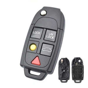 Key Fob Shell Case Replacement for Volvo XC70 XC90 S60 S80 V70 OEM Design - Picture 1 of 12