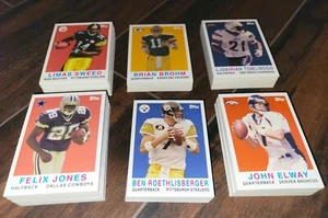 247 SP Lot: 2008 Topps Turn Back the Clock John ELWAY Roethlisberger TOMLINSON++ - Picture 1 of 4