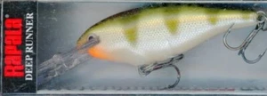 SEÑUELO CUERPO RAPALA FLOTANTE SR-07 AMARILLO PERCHA 2 3/4" - Imagen 1 de 2