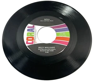 Lawrence Welk Gold and Silver / BILLY WILLIAMS Nola Coral 45 RPM - Picture 1 of 2