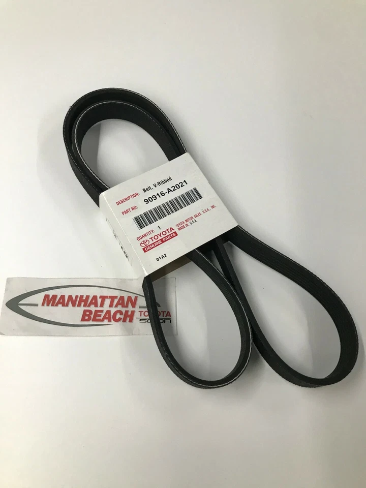 Genuine Toyota Serpentine Belt 90916-A2021 - Image 1 of 1
