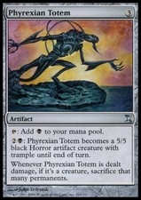 4 Phyrexian Totem 4x x4 - LP - Time Spiral - SPARROW MAGIC - mtg -