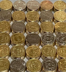 Juego de monedas arcade 860 fichas mixtas de Dave & Busters - Imagen 1 de 1
