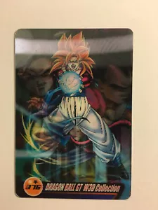 Dragon Ball Morinaga Wafer Card 376 3D - Imagen 1 de 1