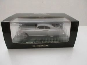 MINICHAMPS 1/43 BENTLEY R TYPE CONTINENTAL 1955 SILVER COD.436139421 - Imagen 1 de 7
