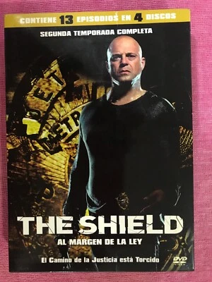 THE SHIELD SEGUNDA 2ª TEMPORADA COMPLETA SERIE TV 4 x DVD 13 EPISODIOS AM - Imagen 1 de 4
