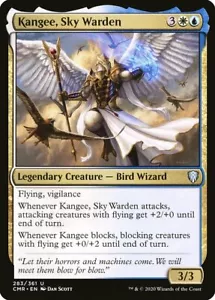 MTG Commander Legends *FOIL* U Kangee Sky Warden #283 - Picture 1 of 1