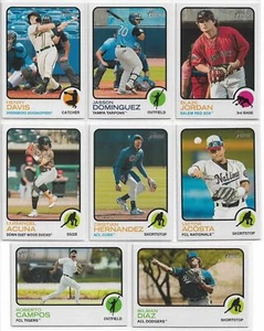 2022 TOPPS HERITAGE MINORS SHORT PRINT YOU PICK FINISH YOUR SET - Picture 1 of 1