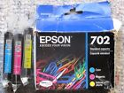 Epson 702 Cyan Magenta Yellow Color Ink Cartridge Exp 07/2024