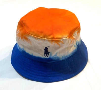 Новый с ярлыками Polo Ralph Lauren мужской классический хлопок ведро крышка/шляпа галстук Die-L/XL - Изображение 1 из 4