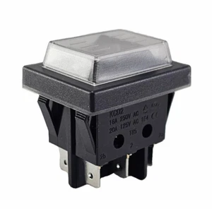 Interruttore On/On 6 Pin 16A 250~ con Coperchio Impermeabile, Interruttore Dispositivo - Foto 1 di 7