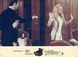 Brigitte Bardot Maurice Ronet Le Donna 1969 5 Vintage Foto Originale Lotto - Imagen 1 de 5