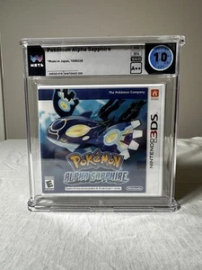 Pokemon: Alpha Sapphire Graded WATA 10 A++ Nintendo 3DS, 2014 - Picture 1 of 2