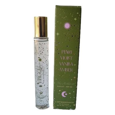 Anthropologie Zodiac Peach Violet Vanilla Amber Virgo The Achiever Perfume New - Image 1 of 4