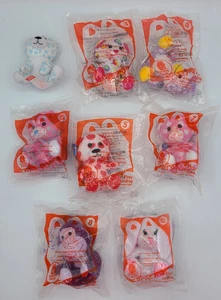 Build A Bear McDonalds Happy Meal Plüschtiere 8 Stück Pinguin Affe Hase - Bild 1 von 4
