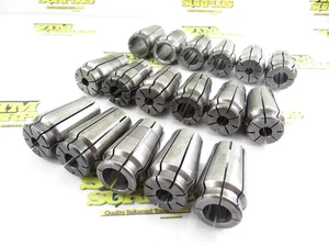 17 ASSORTED ACURA FLEX COLLETS 13/32" TO 1" SIZE RANGE 2-1/2" LONG - Picture 1 of 16