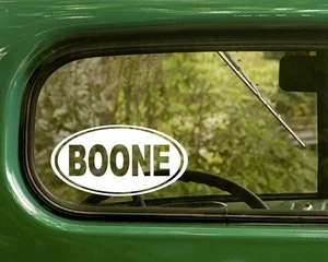 Boone Decal North Carolina Sticker 2 Oval BOGO for Travel Mug Car Truck Laptop - Bild 1 von 1