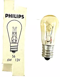 Philips S6 Appliance Bulb, 6W, 12V, Lot of 2, new (J) - Picture 1 of 7