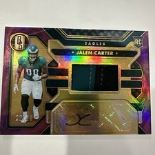 2023 Panini Gold Standard Jalen Carter dual color patch autograph /24